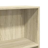 Boekenkast 60x24x109 cm bewerkt hout sonoma eikenkleurig - thumbnail