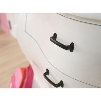 Handgreep zwartmat 140mm