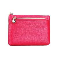 2013 Antimagnetic RFID Multifunctional Litchi Texture Women Large Capacity Hand Wallet with Card Slots (Rose Red) - thumbnail