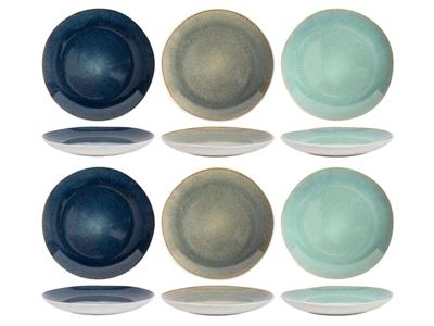 Cookinglife Ontbijtborden / Dessertborden Belize ø 21 cm - 6 stuks