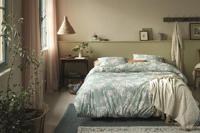 Ariadne at Home Blooming Flowers Blauw Groen dekbedovertrek - thumbnail