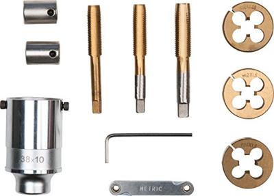 KS Tools 150.1420 3/8 draadsnijset voor wielmoeren en schroeven, 11-delig KS Tools 150.1420 3/8 draadsnijset voor wielmoeren en schroeven, 11-delig