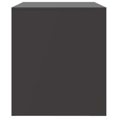 Tv-meubelen 2 st 67x39x44 cm staal zwart