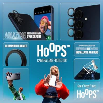 PanzerGlass 3-in-1 Ultra Wide Fit Bundle Glass + Case + Lens Set (hoesje + beschermglas) Samsung Galaxy A55 5G Stootbestendig