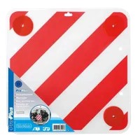 ProPlus Markeringsbord met reflectoren 50 x 50 cm rood/wit - thumbnail