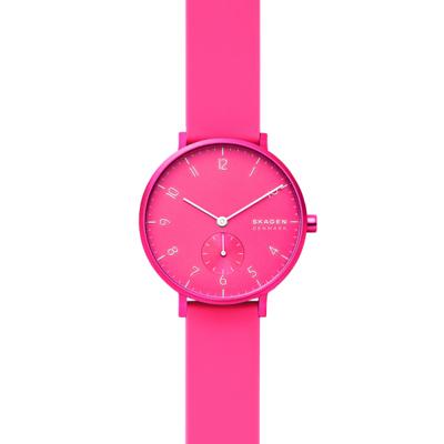 Horlogeband Skagen SKW2822 Silicoon Roze 16mm