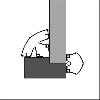 Ellen Vingerbeschermingsprofiel FINPROTECT+ 50-90 ZWART 198 - 805304198