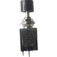 TRU COMPONENTS 1587790 TC-PA101A1BK Drukschakelaar 250 V/AC 3 A 1x aan/uit Continu 1 stuk(s) - thumbnail