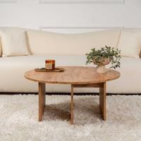 Salontafel - MOIRA - Rond - Atlantische den - 90 x 90 x 41 cm - thumbnail