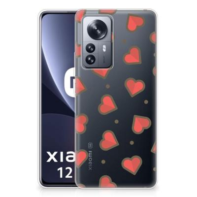 Xiaomi 12 Pro | TPU bumper | Hearts Xiaomi 12 Pro | TPU bumper | Hearts