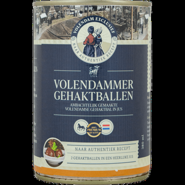 Volendam Exclusief Gehaktballen 380g bij Jumbo Volendam Exclusief Gehaktballen 380g bij Jumbo