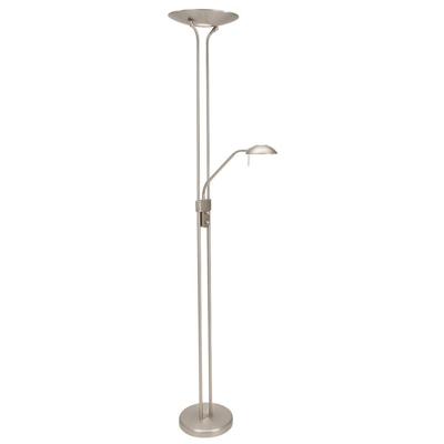 Steinhauer VloerlampMexlite Up 180cm - 3000K metaalgrijs - 7500ST