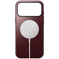 Nomad Modern Leather Case iPhone 17 Pro Max Burgundy Horween - thumbnail
