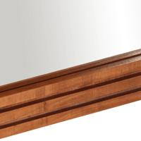 Badkamerspiegel 50x70 cm massief acaciahout en glas - thumbnail