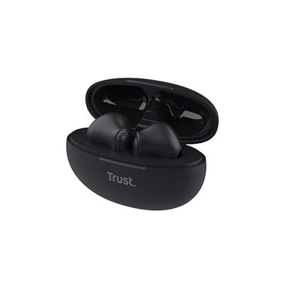 Trust Yavi Bluetooth ENC-koptelefoon Oordopjes Zwart - thumbnail
