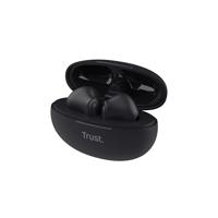 Trust Yavi Bluetooth draadloze oortjes, noice cancelling earphones, zwart - thumbnail