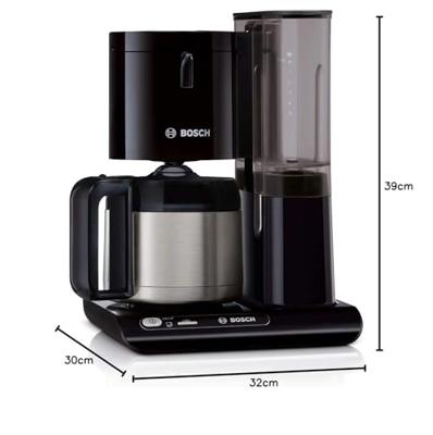 Bosch TKA8A053 Koffiefilter apparaat Zwart