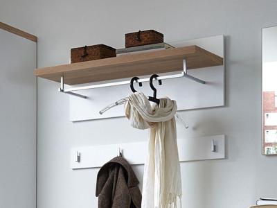 Kapstok TOMI sonoma/wit