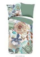 HIP Dekbedovertrek "mandala&apos;s en bladeren" - Multi - (135x200 cm) - Katoen Satijn - thumbnail