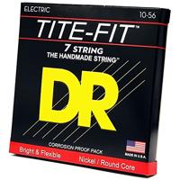 DR Strings MT7-10 Tite-Fit Medium 10-56 7-snarige elektrische gitaarsnaren - thumbnail