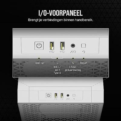 Corsair CC-9011252-WW Midi-tower PC-behuizing Wit