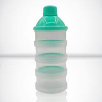 Draagbare melkpoeder formule dispenser voedsel container opslag Feeding box voor baby (groen) - thumbnail