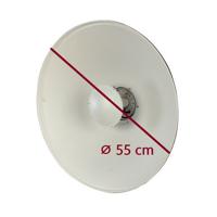 StudioKing Beauty Dish Wit SK-BD550W 55 cm met Honingraat - thumbnail