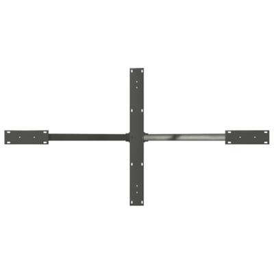 Eettafelpoot spider vorm 150x78x(72-73) cm staal antraciet Eettafelpoot spider vorm 150x78x(72-73) cm staal antraciet