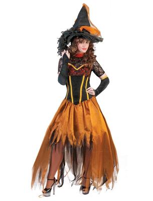 Heksen Kostuum Herfst Premium