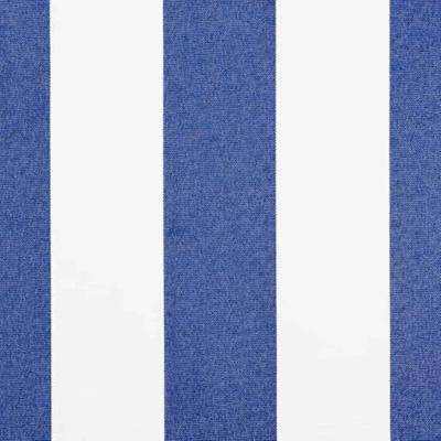 VidaXL Vervangingsdoek voor zonnescherm blauw en wit 280 x 195 cm VidaXL Vervangingsdoek voor zonnescherm blauw en wit 280 x 195 cm