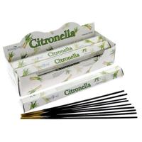 37120 Citronella - Stamford Premium Hex Wierook Stokjes - thumbnail