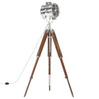 VidaXL Vloerlamp driepoot 165 cm massief mangohout - thumbnail