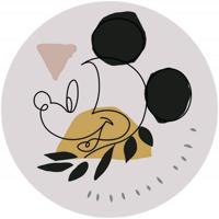 Komar Into Adventure; Komar Dots Behangcirkel Disney - Mickey Mouse - Modern Art - DD1-043 - thumbnail