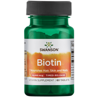 Ultra Timed-release Biotin 10mg | Swanson | 60ct - thumbnail