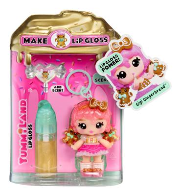 MGA Entertainment Yummiland pop - gigi gingerbread met lipgloss set