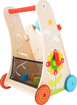 Abi Small foot houten baby loopwagen kleurrijk