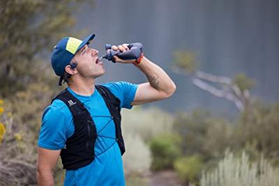 LifeStraw Peak Series Collapsible Squeeze Bottle 650Ml Drinkfles Met Waterfilter Dark Gray 650ml