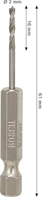 Bosch Accessoires PRO Wood Houtspiraalboor | 1/4" zeskantschacht | 2 x 24 x 62 mm - 2608577699 Bosch Accessoires PRO Wood Houtspiraalboor | 1/4" zeskantschacht | 2 x 24 x 62 mm - 2608577699