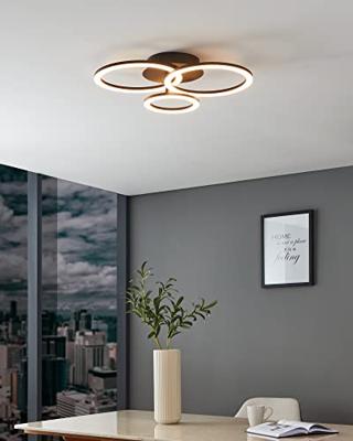 Eglo PlafondlampZigbee Parrapos-Z 54,5x44,5cm zwart - 900321