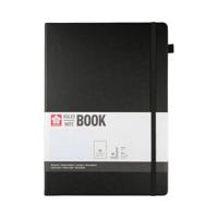 Sakura • notebook ruled 21x30cm black - thumbnail