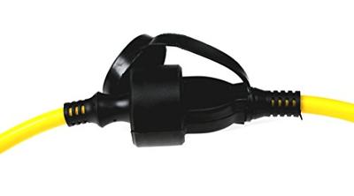 AS Schwabe 60351 Stroom Verlengkabel Geel 25.00 m AT-N07V3V3-F 3G 2,5 mm²