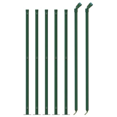 Draadgaashek met flens 0,8x10 m groen
