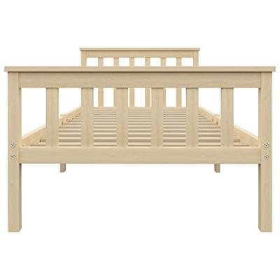 Bedframe massief grenenhout natuurlijk 100x200 cm