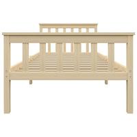 Bedframe massief grenenhout natuurlijk 100x200 cm - thumbnail