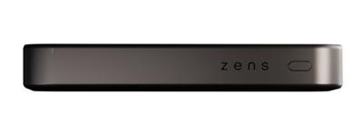 ZENS ZEPP10B/00 Powerbank 10000 mAh Qi Wireless Charging Li-ion USB Zwart