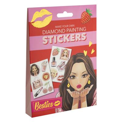Creative Craft Group Besties diamond painting stickers, 12dlg.