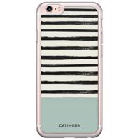 iPhone 6/6s siliconen hoesje - Stripes on stripes - thumbnail