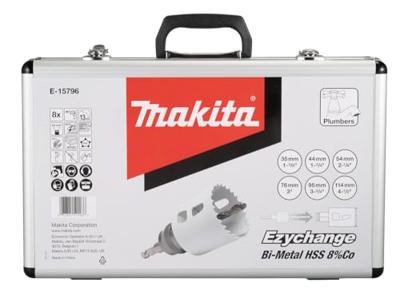 Makita E-15796 Gatzaagset hout/metaal in koffer - 8-delig
