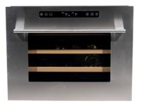 Vinata Soprana Wijnklimaatkast Inbouw - Zilverkleurig - Wijnkoelkast 24 flessen - 45.3 x 59.2 x 56.3 cm - Wijnkast - thumbnail