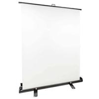 StudioKing Roll-Up Achtergrondscherm FB-150200FW 150x200 cm Wit - thumbnail